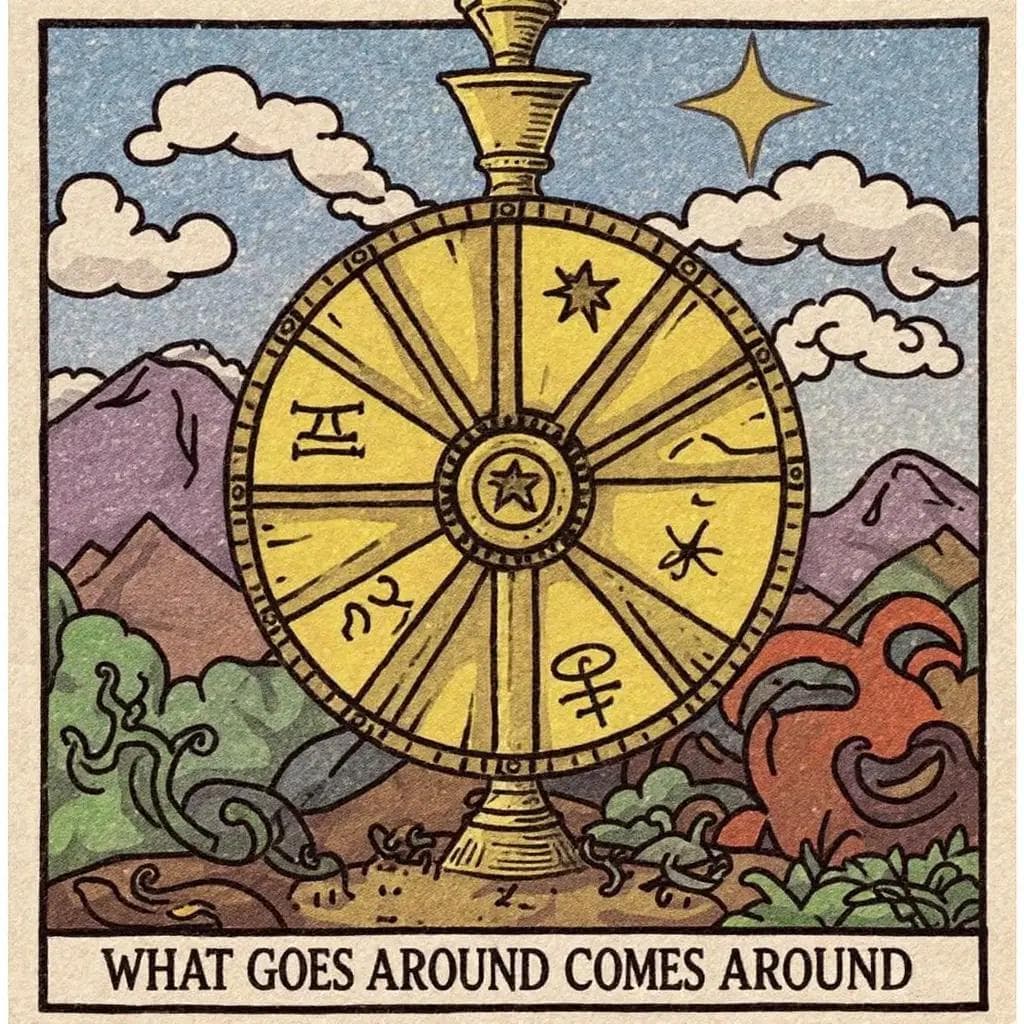 The Wheel of Fortune Tarot Card